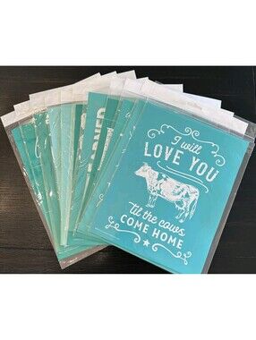 Chalk Couture Chalk Transfer Lot of 11 Reusable Stencils Assorted Designs New